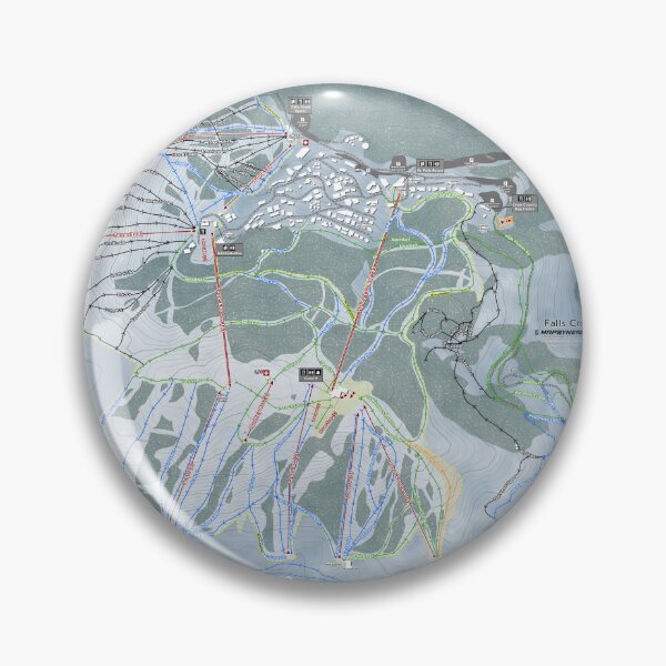 Item preview, Falls Creek Resort designed and sold by Mapsynergy.