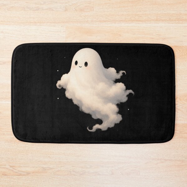 Item preview, Dreamy Cloud Ghost – Cute Floating Spirit Illustration designed and sold by BlackBoneArt.