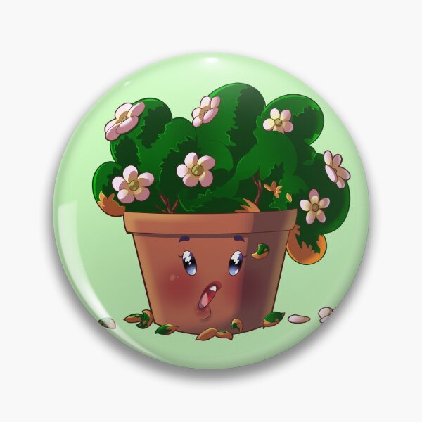 Item preview, Shocked Potted Plant designed and sold by Cottage in the Woods.