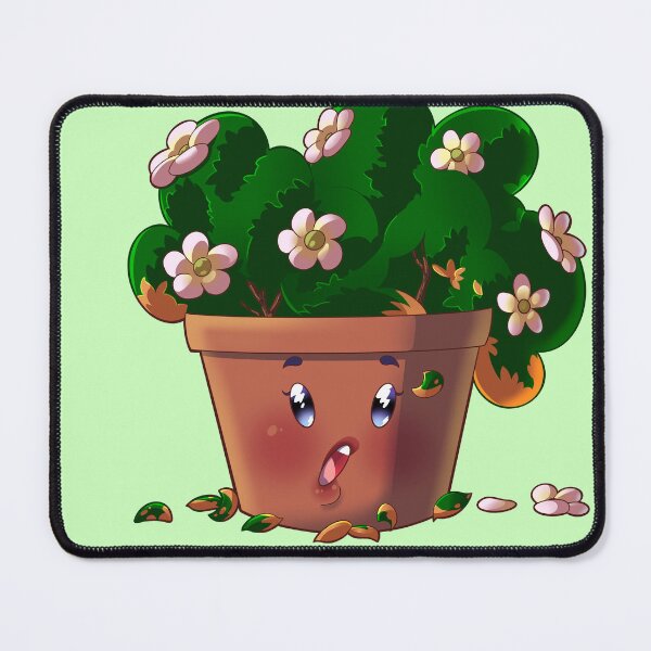 Item preview, Shocked Potted Plant designed and sold by Cottage in the Woods.