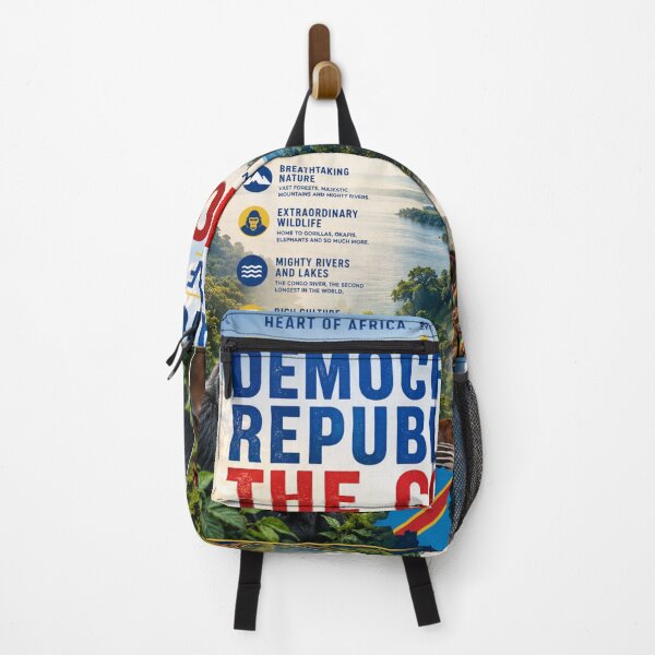 Item preview, Democratic Republic of the Congo – Heart of Africa Travel Poster designed and sold by ElartedeNoel.