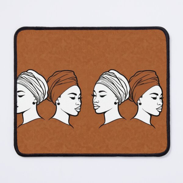 Item preview, Art - Two Women, Afro-Diasporic Aesthetic designed and sold by AnimeShin.