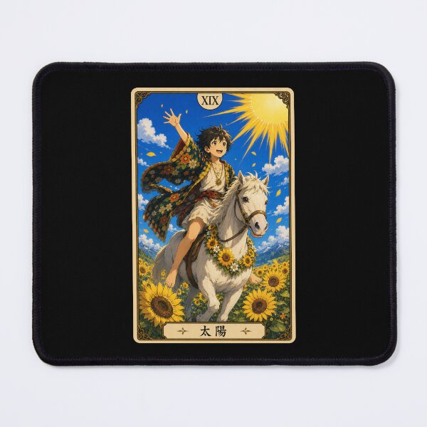 Item preview, Tarot card the sun in anime style designed and sold by ProjecTees.