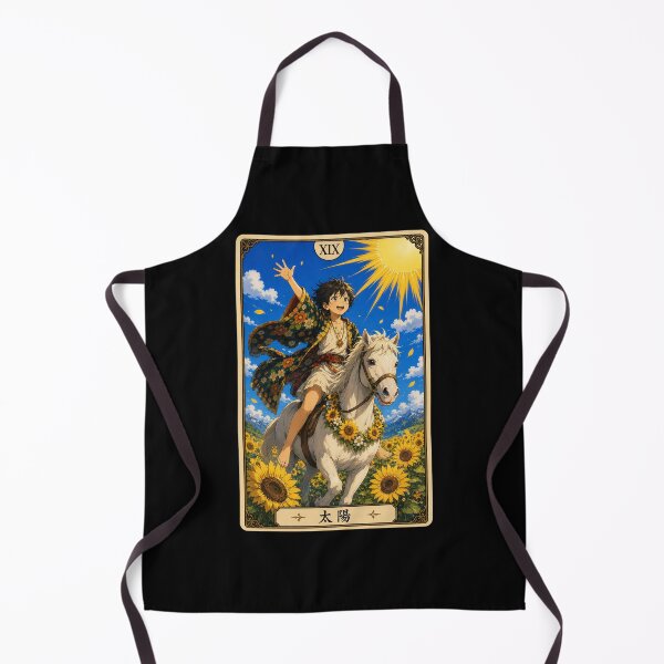 Item preview, Tarot card the sun in anime style designed and sold by ProjecTees.