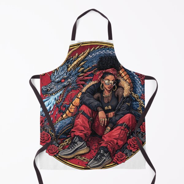 Item preview, Blue and crimson dragon designed and sold by Ramases-Merch.