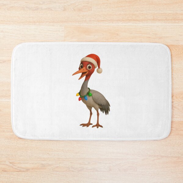 Item preview, Christmas Sarus Crane designed and sold by Sillytoe.