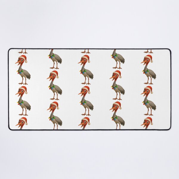 Item preview, Christmas Sarus Crane designed and sold by Sillytoe.