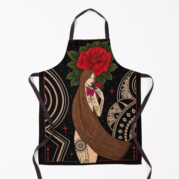 Item preview, Rapunzel da rosa vermelha da meia-noite designed and sold by BiaSMartins.