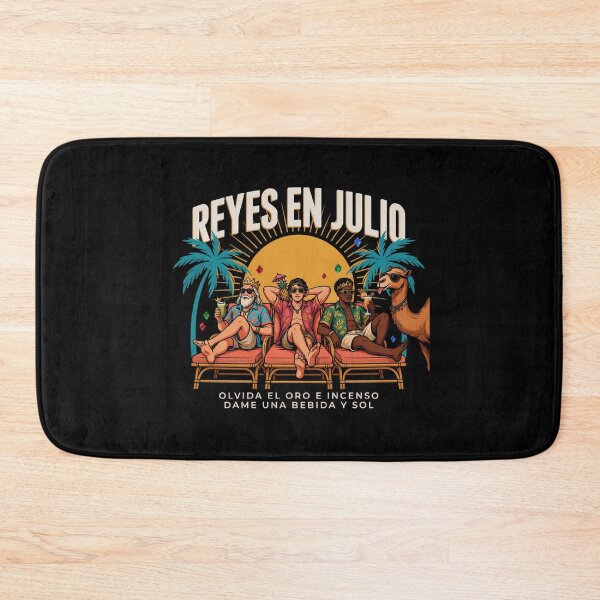 Item preview, Reyes En Julio – Three Kings Christmas in July Funny Spanish Holiday Beach Shirt Epiphany V4 designed and sold by DarylWelsh2024.