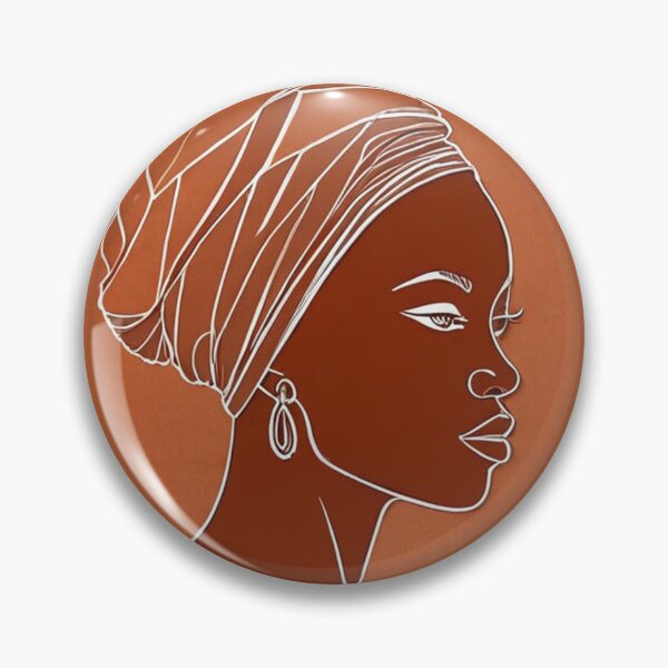 Item preview, Art - Woman with Turban, Contemporary Afro-Bohemian Aesthetic designed and sold by AnimeShin.