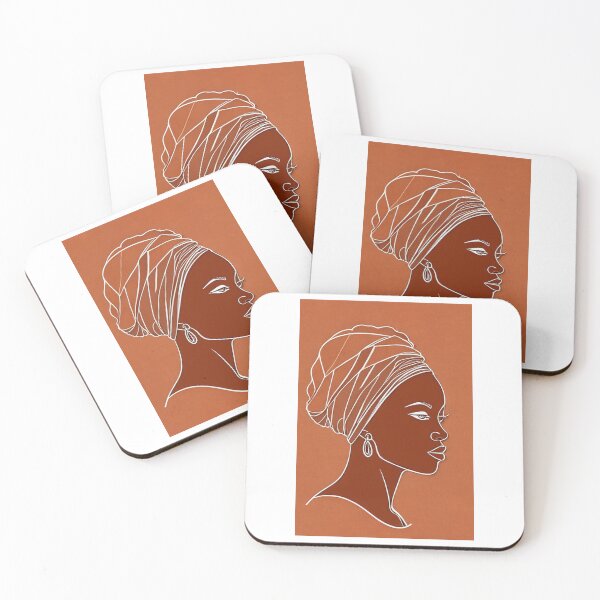 Item preview, Art - Woman with Turban, Contemporary Afro-Bohemian Aesthetic designed and sold by AnimeShin.