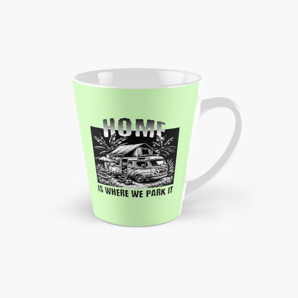 Item preview, Home Is Where We Park It Vintage Camper Van RV Camping Design designed and sold by Sachie's Studio.