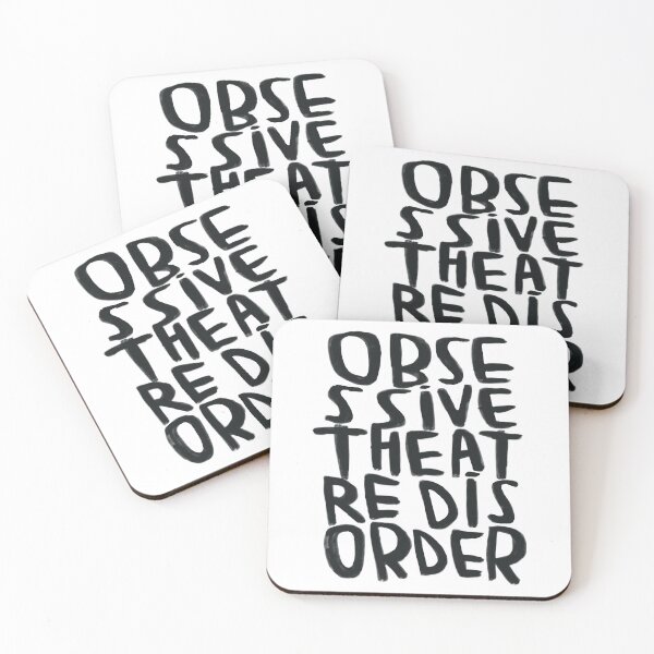 Item preview, Obsessive theatre disorder, funny for acting, theatre designed and sold by badlydrawnbabe.