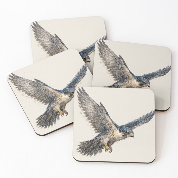 Item preview, Peregrine Falcon in Flight designed and sold by StudioBloodmoon.