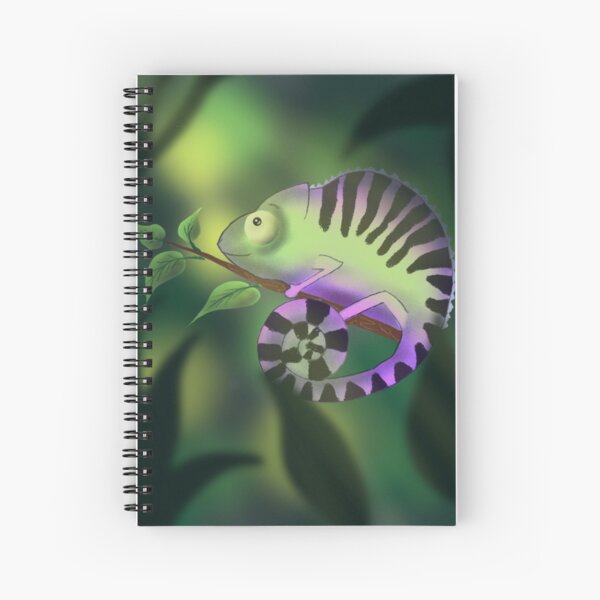 Item preview, please update the POD listings for Chameleon Spiral as per latest instructions for Esty and redbubble designed and sold by ArtByShoonya.