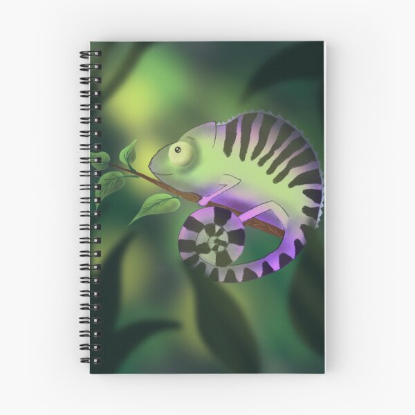 Item preview, please update the POD listings for Chameleon Spiral as per latest instructions for Esty and redbubble designed and sold by ShooNyaArtStudio.