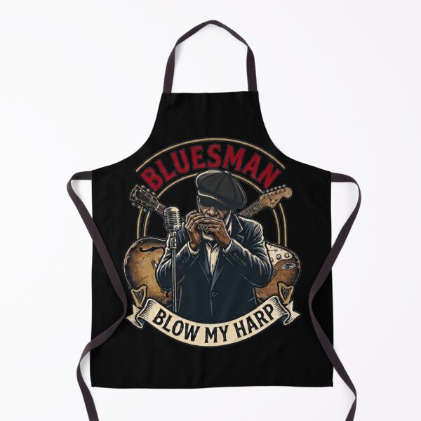 Item preview, Bluesman Blow my harp designed and sold by TomVtX.