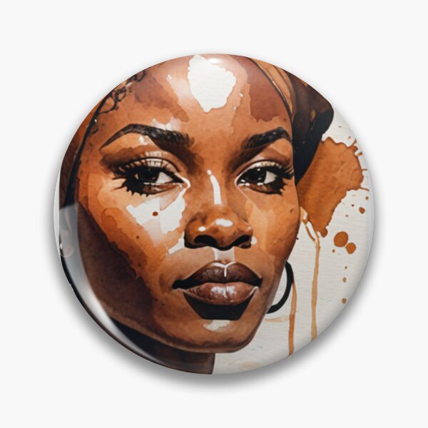 Item preview, Art - Woman's Portrait, Contemporary Afro-Bohemian Style designed and sold by AnimeShin.
