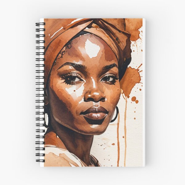 Item preview, Art - Woman's Portrait, Contemporary Afro-Bohemian Style designed and sold by AnimeShin.