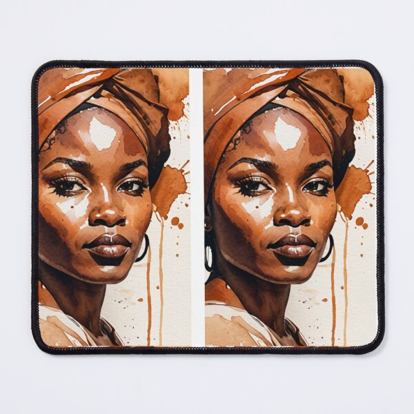 Item preview, Art - Woman's Portrait, Contemporary Afro-Bohemian Style designed and sold by AnimeShin.