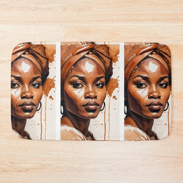Item preview, Art - Woman's Portrait, Contemporary Afro-Bohemian Style designed and sold by AnimeShin.