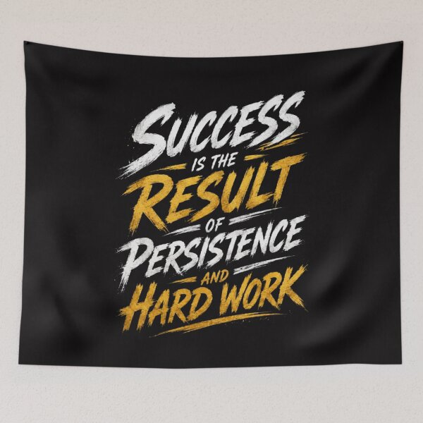 Item preview, Success Is The Result Typography  designed and sold by v6ziix.