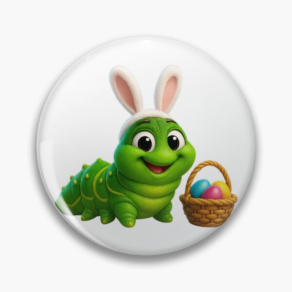 Item preview, Easter Angled Sunbeam Caterpillar designed and sold by Sillytoe.
