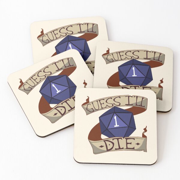 Item preview, DnD guess I'll die designed and sold by SummersSnaps.
