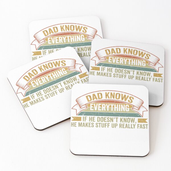 Item preview, Retro Dad Knows Everything designed and sold by Soren Graft.
