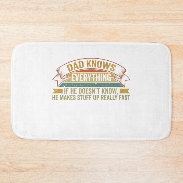 Item preview, Retro Dad Knows Everything designed and sold by Soren Graft.
