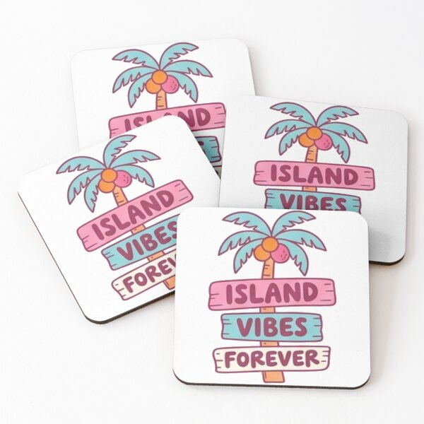 Item preview,     Island Vibes Forever Tropical Palm Tree Design designed and sold by Mialunaa.