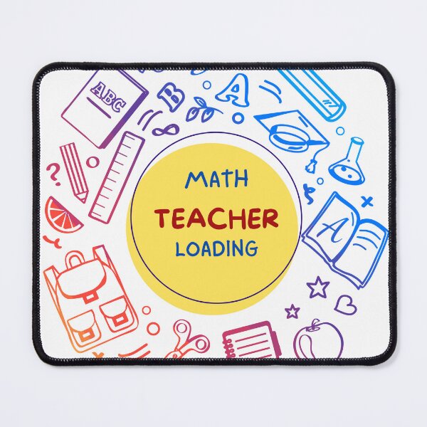 Item preview, Math Teacher Loading designed and sold by jpubdesigns.