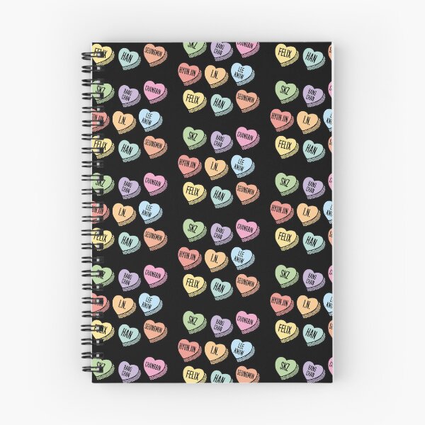 Item preview, STRAY KIDS candy LOVE HEARTS Pastel sticker pack designed and sold by retrippy.