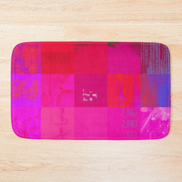 Item preview, Glitch Art Grid Hot Pink Digital Distortion Design designed and sold by Terry Bain.