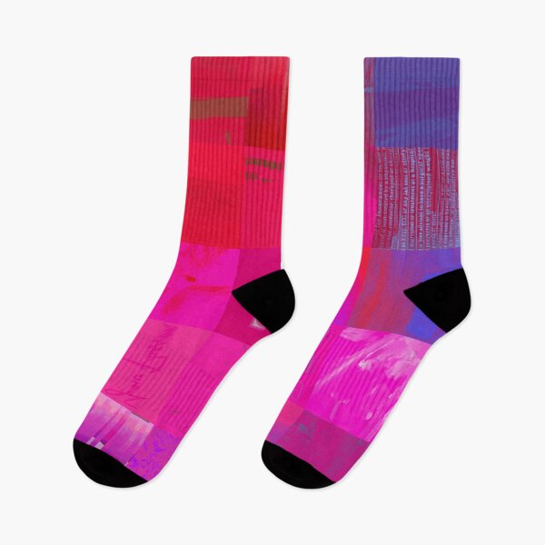 Item preview, Glitch Art Grid Hot Pink Digital Distortion Design designed and sold by Terry Bain.