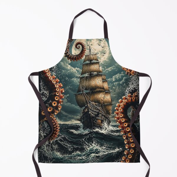 Item preview, Release the Kraken Pirate Ship  designed and sold by RustyGhostWear.