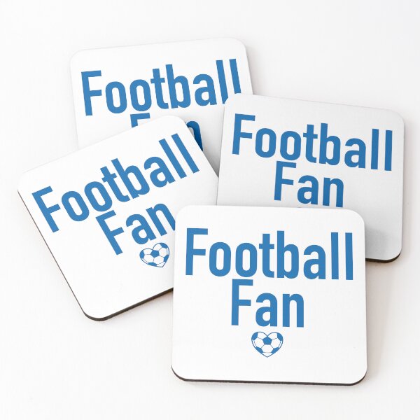 Item preview, Football Fan Heart Typography Blue designed and sold by Anne97s.