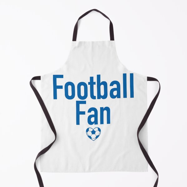 Item preview, Football Fan Heart Typography Blue designed and sold by Anne97s.