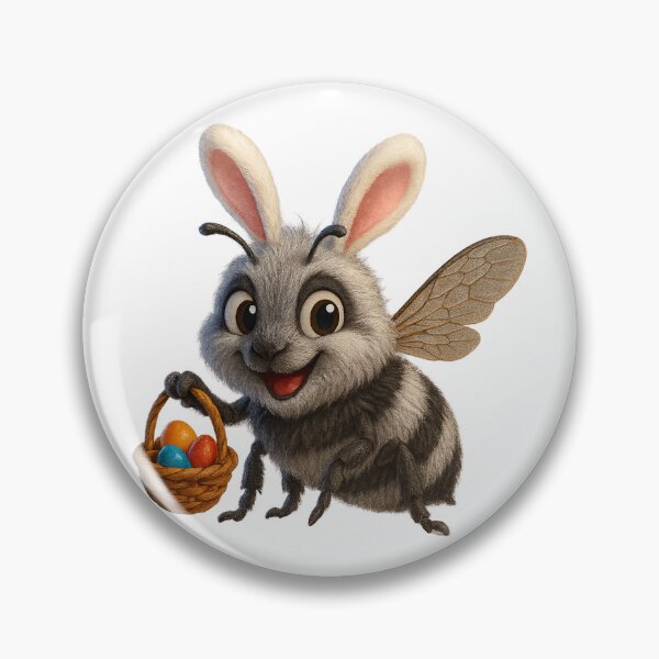 Item preview, Easter Ashy Mining Bee designed and sold by Sillytoe.