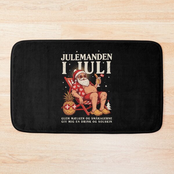 Item preview, Jul I Juli – Danish Christmas Nisse Julemanden Funny Summer Shirt Denmark Christmas Gift V3 designed and sold by DarylWelsh2024.