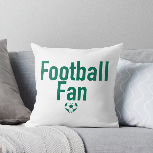 Item preview, Football Fan Heart Typography Green designed and sold by Anne97s.