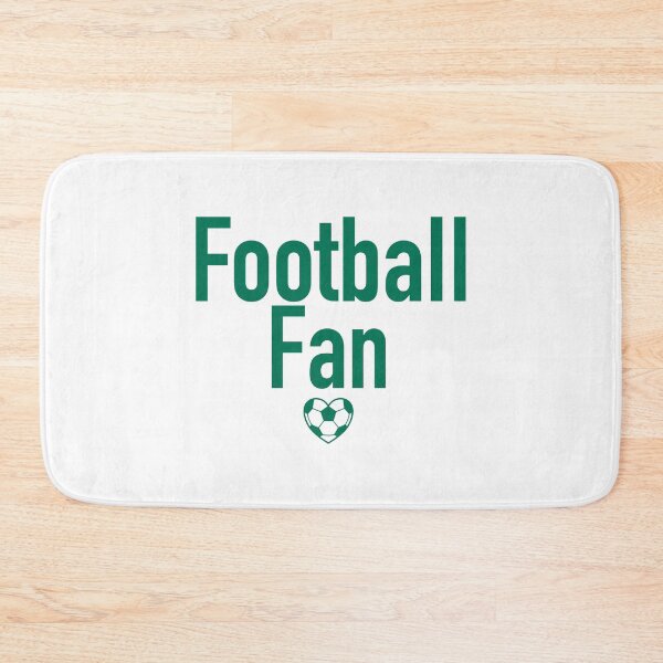 Item preview, Football Fan Heart Typography Green designed and sold by Anne97s.