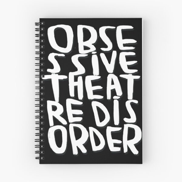 Item preview, Obsessive theatre disorder, funny for acting, theatre designed and sold by badlydrawnbabe.