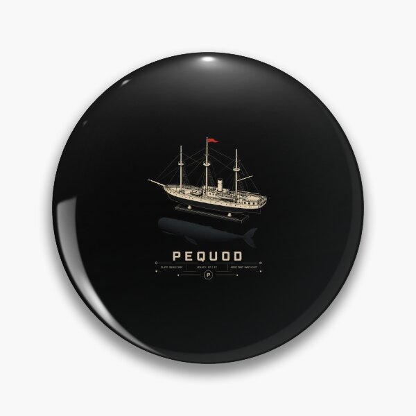 Item preview, Pequod Nantucket Whale Ship Blueprint Moby Dick Illustration designed and sold by Fenay Designs.