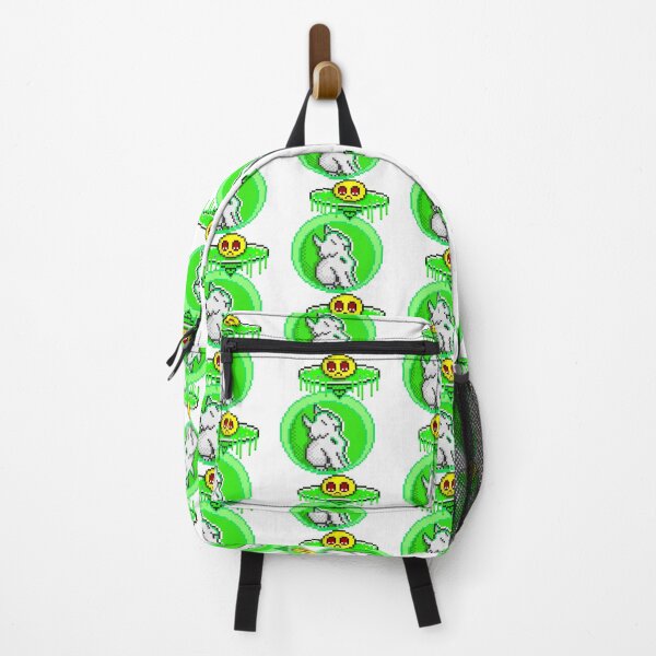 Item preview, Cat UFO Abducion Pixel Art designed and sold by RetroRlx.