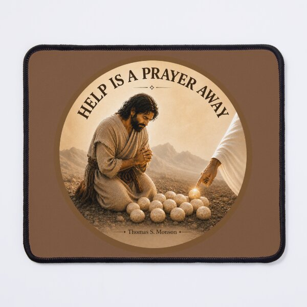 Item preview, Help is a prayer away - The brother of Jared  designed and sold by Heather Walton.