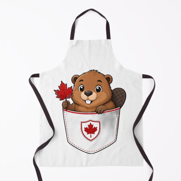Item preview, Cute Canadian Beaver Pocket Pal designed and sold by puredevn.