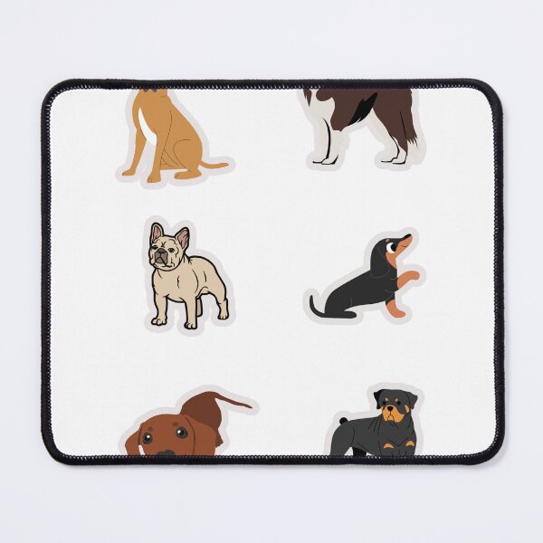 Item preview, Cute Dog Breeds Sticker Pack Collection designed and sold by KAWAII STUDIO NB.