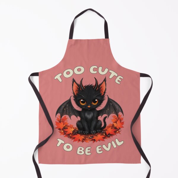 Item preview, Too Cute To Be Evil – Cute Devil Cat designed and sold by thirtyonestars.