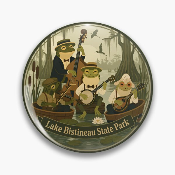 Item preview, Lake Bistineau State Park designed and sold by Broken Antler Designs .